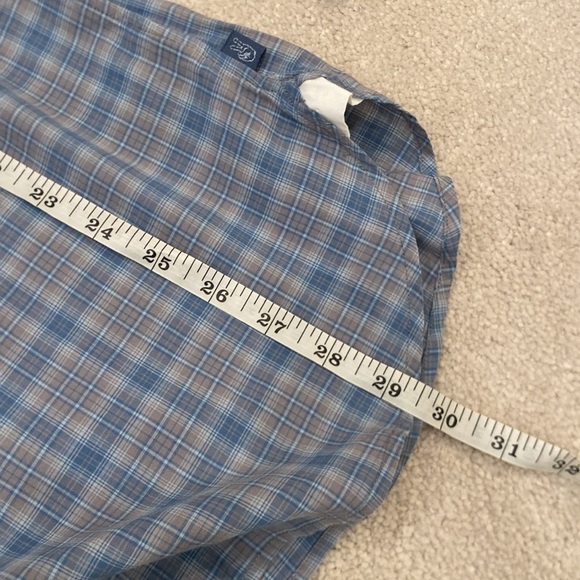 John Varvatos Star USA Button down Sport Shirt Mens M Midnight Long Sleeve - Picture 6 of 6